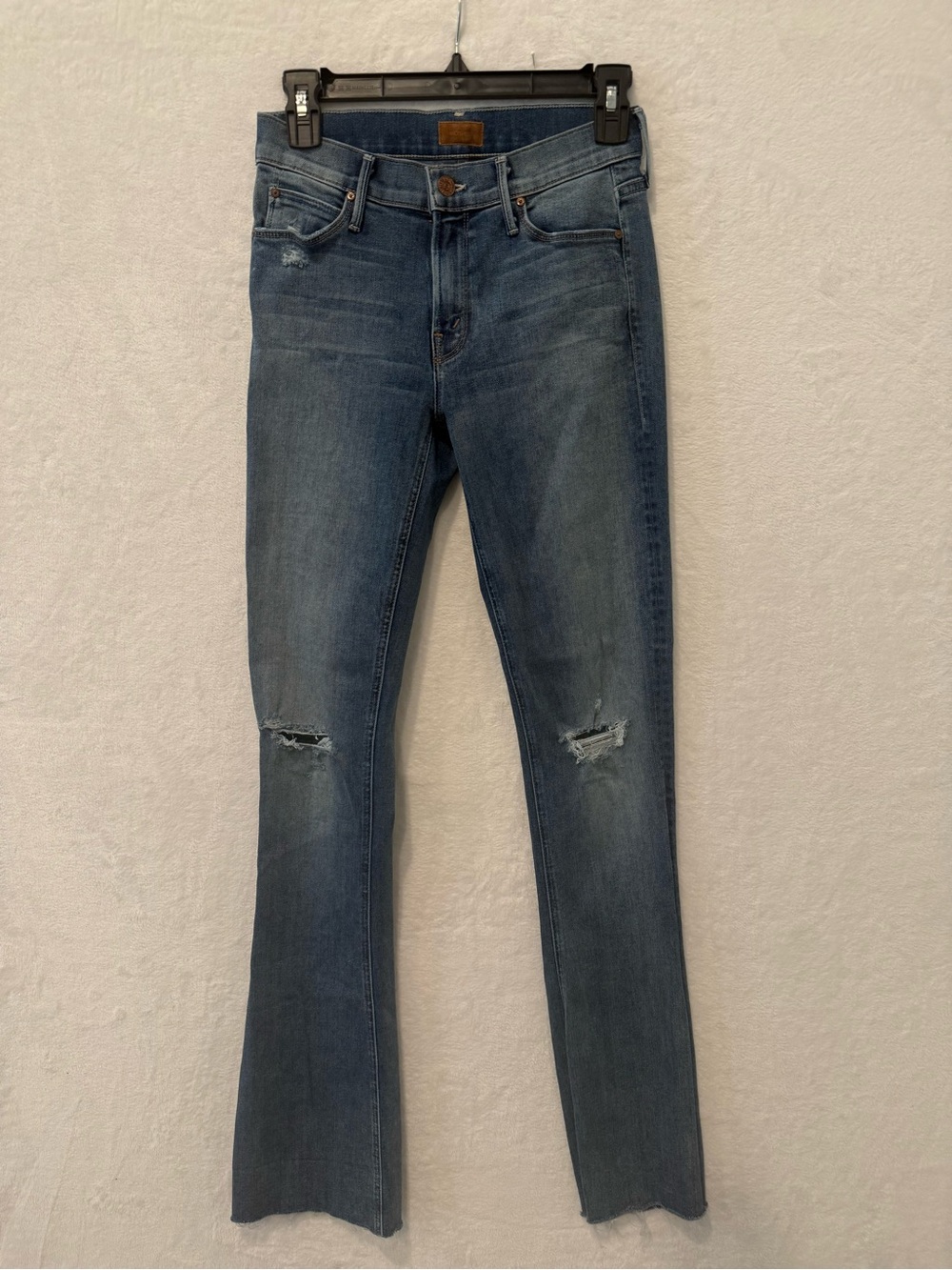 Mother Women’s Runway Fray Distressed Jeans
